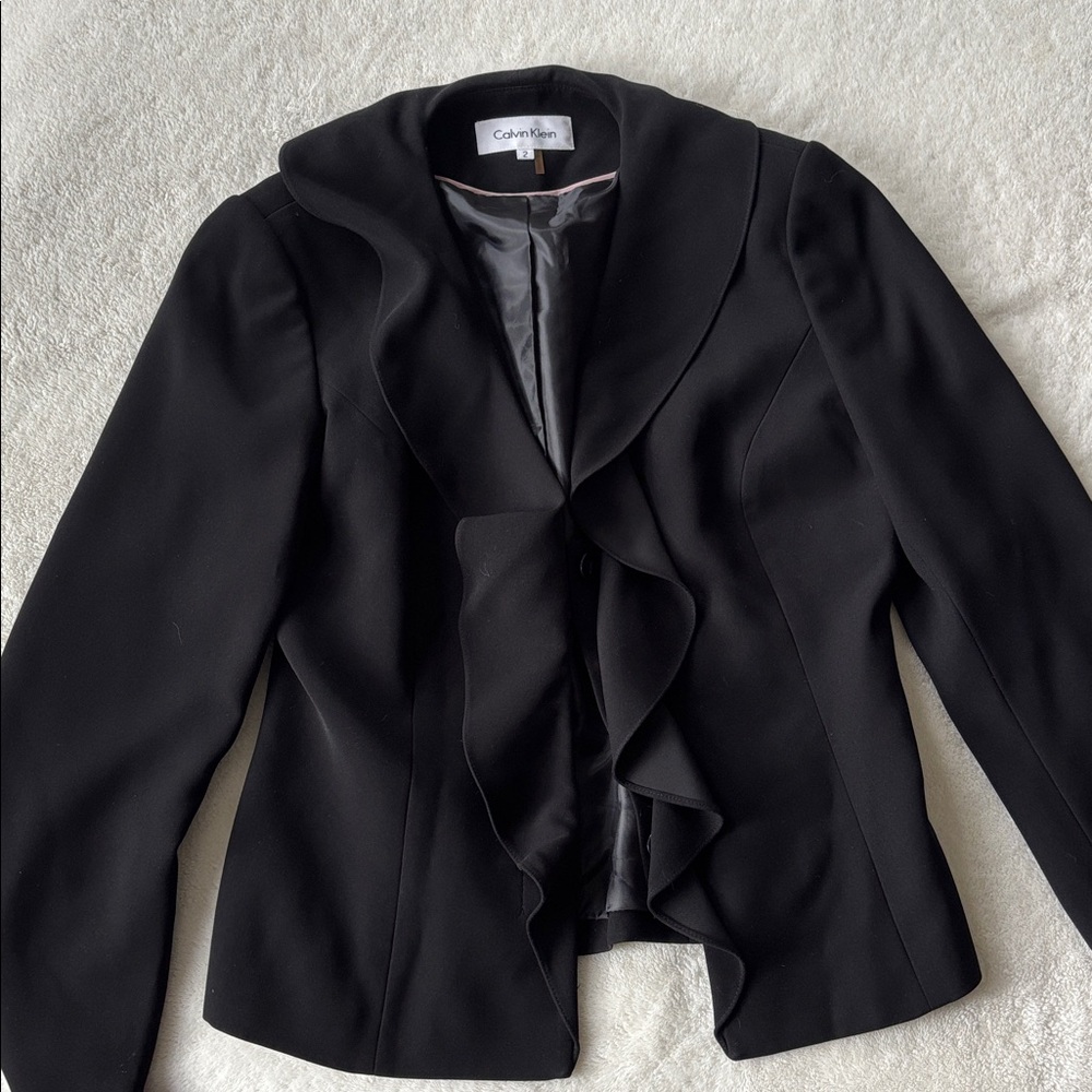 Calvin Klein Elegant Black Jacket
